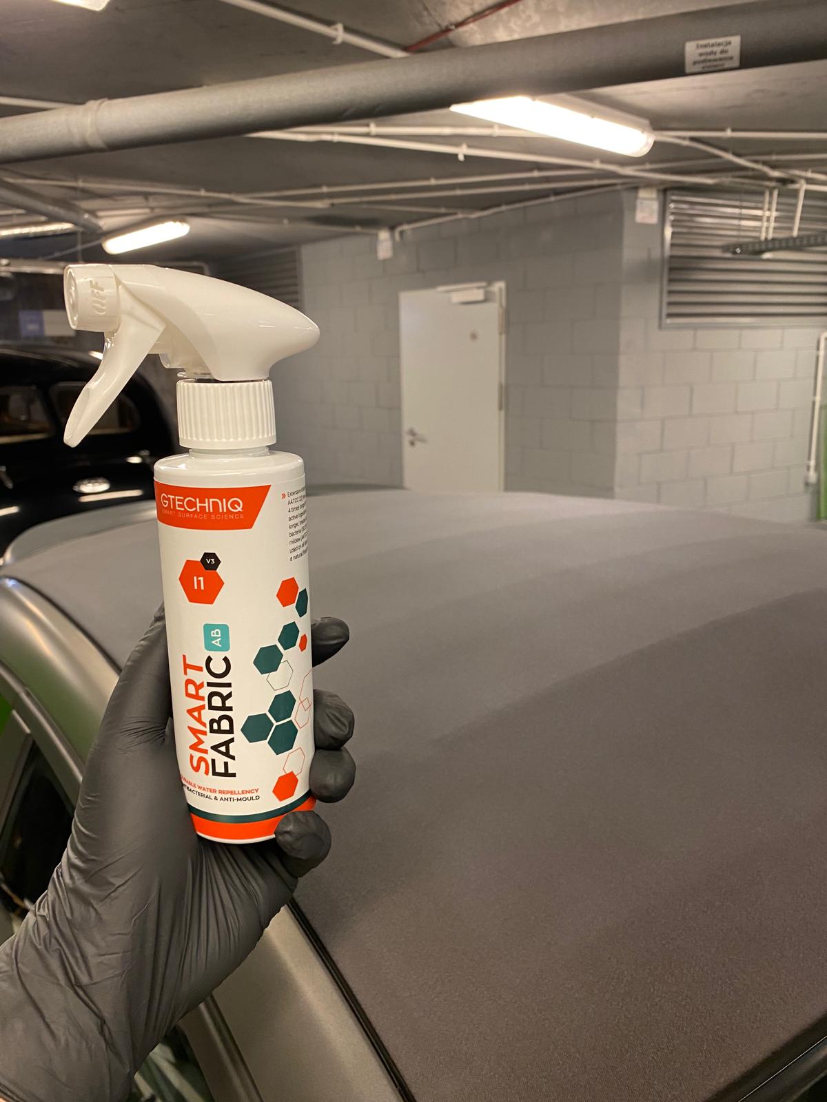 czyszczenie i impregnacja dachów cabrio